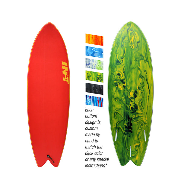 5'10" Fish - Red