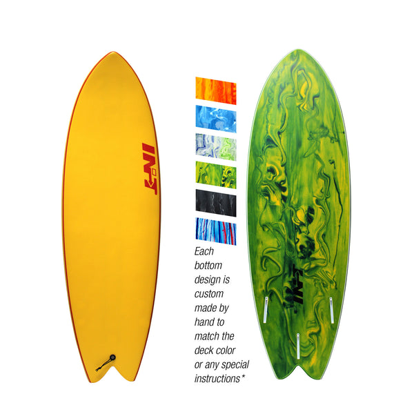 5'10" Fish - Yellow