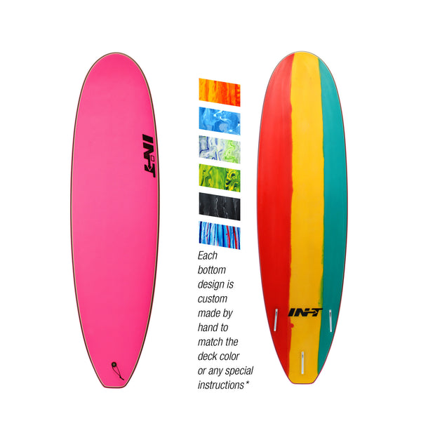 7'0" Fun Board - Pink