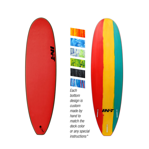 7'0" Fun Board - Red