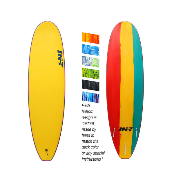 7'0" Fun Board - Yellow