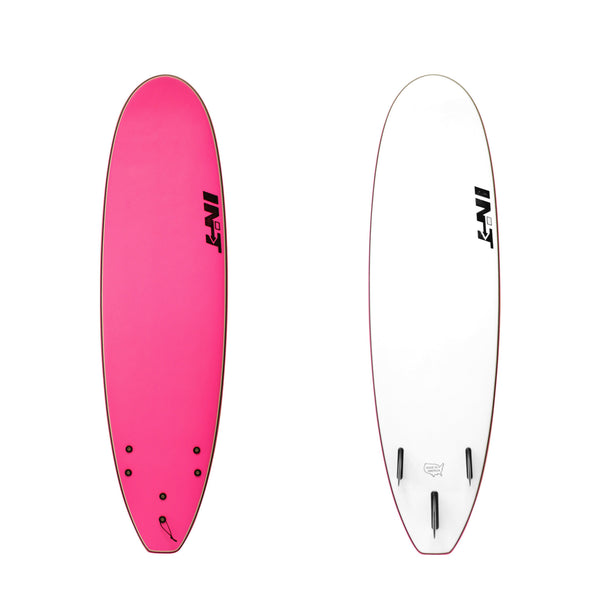 7'0" Fun Board - Pink front/back