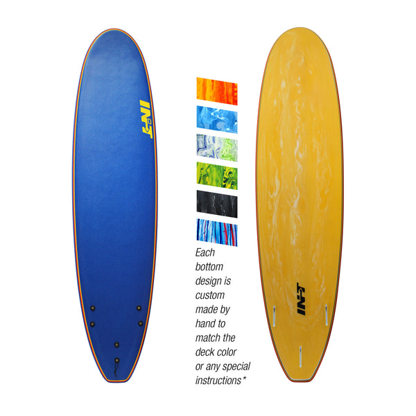 8'0" Semi-Longboard - Blue