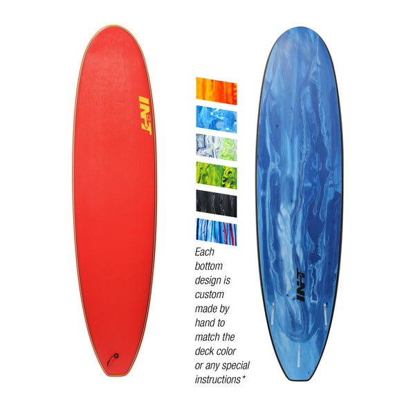 9'0" Longboard - Red