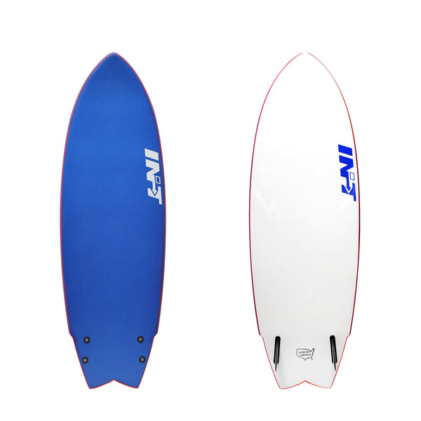 5'4" Retro - Blue Front/Back