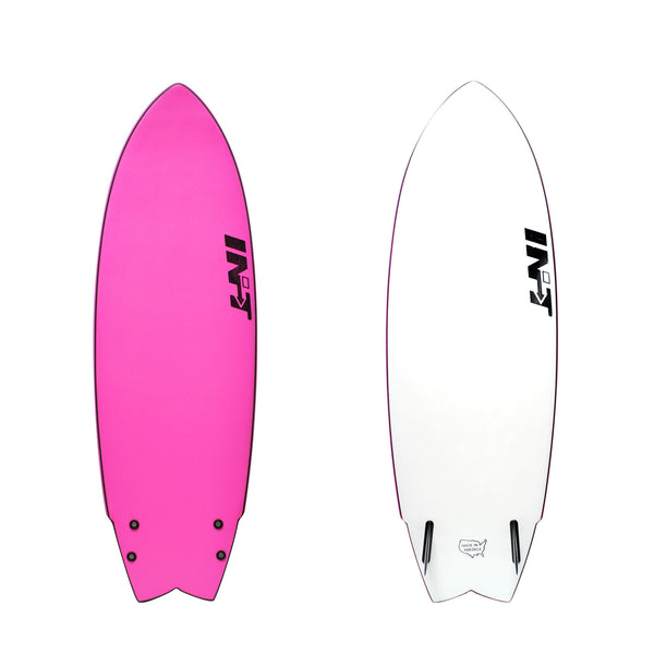 5'4" Retro - Pink Front/Back